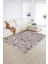 Dijital Baskılı Kaymaz Yıkanabilir Modern Desen Yolluk Mutfak Salon Halısı, N-Modern-51-Pembe, 2