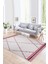 Dijital Baskılı Kaymaz Yıkanabilir Modern Desen Yolluk Mutfak Salon Halısı, N-Modern-76-Pembe, 1