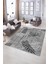 Dijital Baskılı Kaymaz Yıkanabilir Modern Desen Yolluk Mutfak Salon Halısı, N-Modern-95-Gri, 5