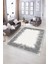 Dijital Baskılı Kaymaz Yıkanabilir Modern Desen Yolluk Mutfak Salon Halısı, N-Modern-48-Gri, 5