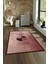 Dijital Baskılı Kaymaz Yıkanabilir Modern Desen Yolluk Mutfak Salon Halısı, N-Modern-94-Bordo, 4