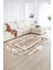 Dijital Kaymaz Yıkanabilir Modern Desen Oval Yolluk Mutfak Salon Halısı, N-O-Modern-37-Kahve, 2