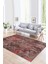 Dijital Baskılı Kaymaz Yıkanabilir Modern Desen Yolluk Mutfak Salon Halısı, N-Modern-90-Pembe, 1