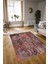 Dijital Baskılı Kaymaz Yıkanabilir Modern Desen Yolluk Mutfak Salon Halısı, N-Modern-90-Pembe, 3