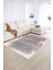 Dijital Baskılı Kaymaz Yıkanabilir Modern Desen Yolluk Mutfak Salon Halısı, N-Modern-44-Pembe, 2