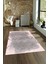 Dijital Baskılı Kaymaz Yıkanabilir Modern Desen Yolluk Mutfak Salon Halısı, N-Modern-44-Pembe, 4
