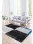 Dijital Baskılı Kaymaz Yıkanabilir Modern Desen Yolluk Mutfak Salon Halısı, N-MODERN-107-ANTRASİT, 1