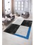 Dijital Baskılı Kaymaz Yıkanabilir Modern Desen Yolluk Mutfak Salon Halısı, N-MODERN-107-ANTRASİT, 5