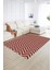 Dijital Baskılı Kaymaz Yıkanabilir Modern Desen Yolluk Mutfak Salon Halısı, N-MODERN-102-BORDO, 2