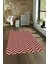 Dijital Baskılı Kaymaz Yıkanabilir Modern Desen Yolluk Mutfak Salon Halısı, N-MODERN-102-BORDO, 4