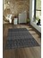 Dijital Baskılı Kaymaz Yıkanabilir Modern Desen Yolluk Mutfak Salon Halısı, N-Modern-86-Antrasit, 4
