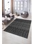 Dijital Baskılı Kaymaz Yıkanabilir Modern Desen Yolluk Mutfak Salon Halısı, N-Modern-86-Antrasit, 5