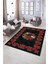 Dijital Baskılı Kaymaz Yıkanabilir Modern Desen Yolluk Mutfak Salon Halısı, N-Modern-21-Antrasit, 5