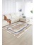 Dijital Baskılı Kaymaz Yıkanabilir Modern Desen Yolluk Mutfak Salon Halısı, N-Modern-37-Mavi, 2