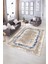 Dijital Baskılı Kaymaz Yıkanabilir Modern Desen Yolluk Mutfak Salon Halısı, N-Modern-37-Mavi, 5
