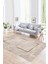 Dijital Baskılı Kaymaz Yıkanabilir Modern Desen Yolluk Mutfak Salon Halısı, N-Modern-62-Bej, 1