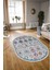 Dijital Kaymaz Yıkanabilir Modern Desen Oval Yolluk Mutfak Salon Halısı, N-O-Modern-29-Renkli, 3