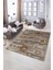 Dijital Baskılı Kaymaz Yıkanabilir Modern Desen Yolluk Mutfak Salon Halısı, N-Modern-30-Kahve, 5