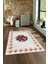 Dijital Baskılı Kaymaz Yıkanabilir Modern Desen Yolluk Mutfak Salon Halısı, N-Modern-20-Beyaz, 4