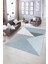 Dijital Baskılı Kaymaz Yıkanabilir Modern Desen Yolluk Mutfak Salon Halısı, N-Modern-38-Mavi, 5