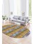 Dijital Kaymaz Yıkanabilir Modern Desen Oval Yolluk Mutfak Salon Halısı, N-O-Modern-19-Renkli, 1