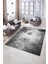 Dijital Baskılı Kaymaz Yıkanabilir Modern Desen Yolluk Mutfak Salon Halısı, N-MODERN-109-GRİ, 5