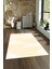 Dijital Baskılı Kaymaz Yıkanabilir Modern Desen Yolluk Mutfak Salon Halısı, N-Modern-54-Krem, 4