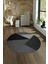 Dijital Kaymaz Taban Yıkanabilir Modern Desen Yuvarlak Mutfak Salon Halısı, N-Y-Modern-38-Antrasit, 4
