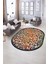 Dijital Kaymaz Yıkanabilir Modern Desen Oval Yolluk Mutfak Salon Halısı, N-O-Modern-32-Renkli, 5