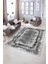 Dijital Baskılı Kaymaz Yıkanabilir Modern Desen Yolluk Mutfak Salon Halısı, N-Modern-37-Gri, 5