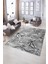 Dijital Baskılı Kaymaz Yıkanabilir Modern Desen Yolluk Mutfak Salon Halısı, N-Modern-39-Gri, 5