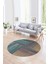 Dijital Kaymaz Taban Yıkanabilir Modern Desen Yuvarlak Mutfak Salon Halısı, N-Y-Modern-34-Renkli, 1