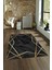 Dijital Baskılı Kaymaz Yıkanabilir Modern Desen Yolluk Mutfak Salon Halısı, N-Modern-05-Antrasit, 4