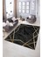Dijital Baskılı Kaymaz Yıkanabilir Modern Desen Yolluk Mutfak Salon Halısı, N-Modern-05-Antrasit, 5