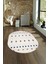 Dijital Kaymaz Yıkanabilir Modern Desen Oval Yolluk Mutfak Salon Halısı, N-O-Modern-65-Renkli, 4