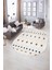 Dijital Kaymaz Yıkanabilir Modern Desen Oval Yolluk Mutfak Salon Halısı, N-O-Modern-65-Renkli, 5