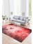 Dijital Baskılı Kaymaz Yıkanabilir Modern Desen Yolluk Mutfak Salon Halısı, N-MODERN-109-KIRMIZI, 1
