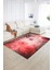 Dijital Baskılı Kaymaz Yıkanabilir Modern Desen Yolluk Mutfak Salon Halısı, N-MODERN-109-KIRMIZI, 2