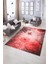 Dijital Baskılı Kaymaz Yıkanabilir Modern Desen Yolluk Mutfak Salon Halısı, N-MODERN-109-KIRMIZI, 5