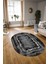 Dijital Kaymaz Yıkanabilir Modern Desen Oval Yolluk Mutfak Salon Halısı, N-O-Modern-37-Antrasit, 3