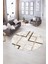 Dijital Kaymaz Taban Yıkanabilir Modern Desen Yuvarlak Mutfak Salon Halısı, N-Y-Modern-80-Kahve, 5