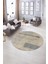 Dijital Kaymaz Taban Yıkanabilir Modern Desen Yuvarlak Mutfak Salon Halısı, N-Y-Modern-93-Bej, 5