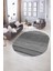 Dijital Kaymaz Yıkanabilir Modern Desen Oval Yolluk Mutfak Salon Halısı, N-O-Modern-17-Gri, 5