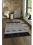 Dijital Baskılı Kaymaz Yıkanabilir Modern Desen Yolluk Mutfak Salon Halısı, N-Modern-10-Antrasit, 4