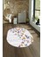 Dijital Kaymaz Yıkanabilir Modern Desen Oval Yolluk Mutfak Salon Halısı, N-O-Modern-42-Renkli, 4