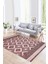 Dijital Baskılı Kaymaz Yıkanabilir Modern Desen Yolluk Mutfak Salon Halısı, N-Modern-69-Bordo, 1