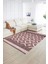 Dijital Baskılı Kaymaz Yıkanabilir Modern Desen Yolluk Mutfak Salon Halısı, N-Modern-69-Bordo, 2