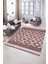 Dijital Baskılı Kaymaz Yıkanabilir Modern Desen Yolluk Mutfak Salon Halısı, N-Modern-69-Bordo, 5