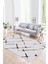 Dijital Baskılı Kaymaz Yıkanabilir Modern Desen Yolluk Mutfak Salon Halısı, N-Modern-72-Kahve, 1