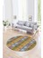 Dijital Kaymaz Taban Yıkanabilir Modern Desen Yuvarlak Mutfak Salon Halısı, N-Y-Modern-19-Renkli, 1